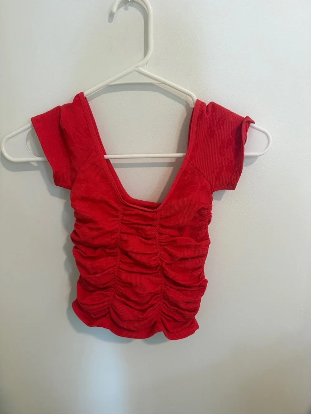 Free People Red Top